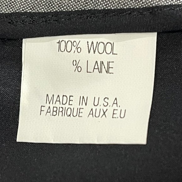 Theory 100% Wool Tamzen Plaid Straight Leg Dress Pant Trousers Cobble Grey 0 NWT - Picture 11 of 11